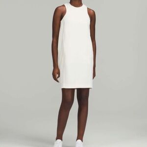 NWT Lululemon Softstreme Back In Action Dress Lemon Sorbet Size 4